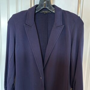 Theory casual blazer in precision jersey (s)